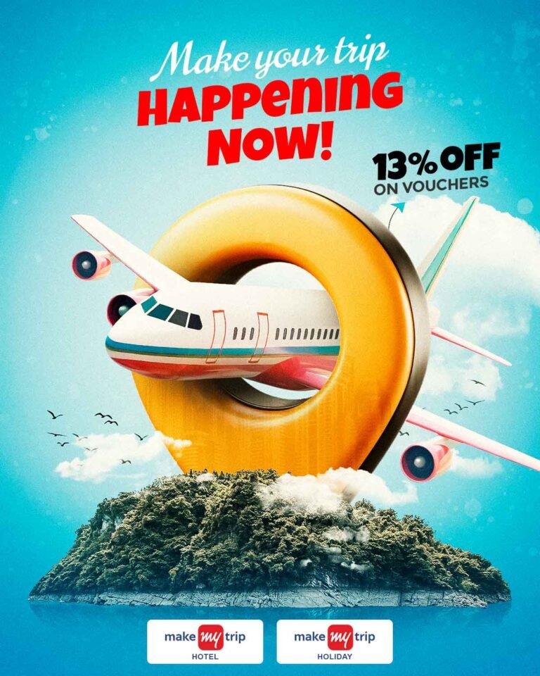 Travel Poster Emailer Design in Photoshop